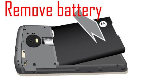 install Moto G5 SIM card